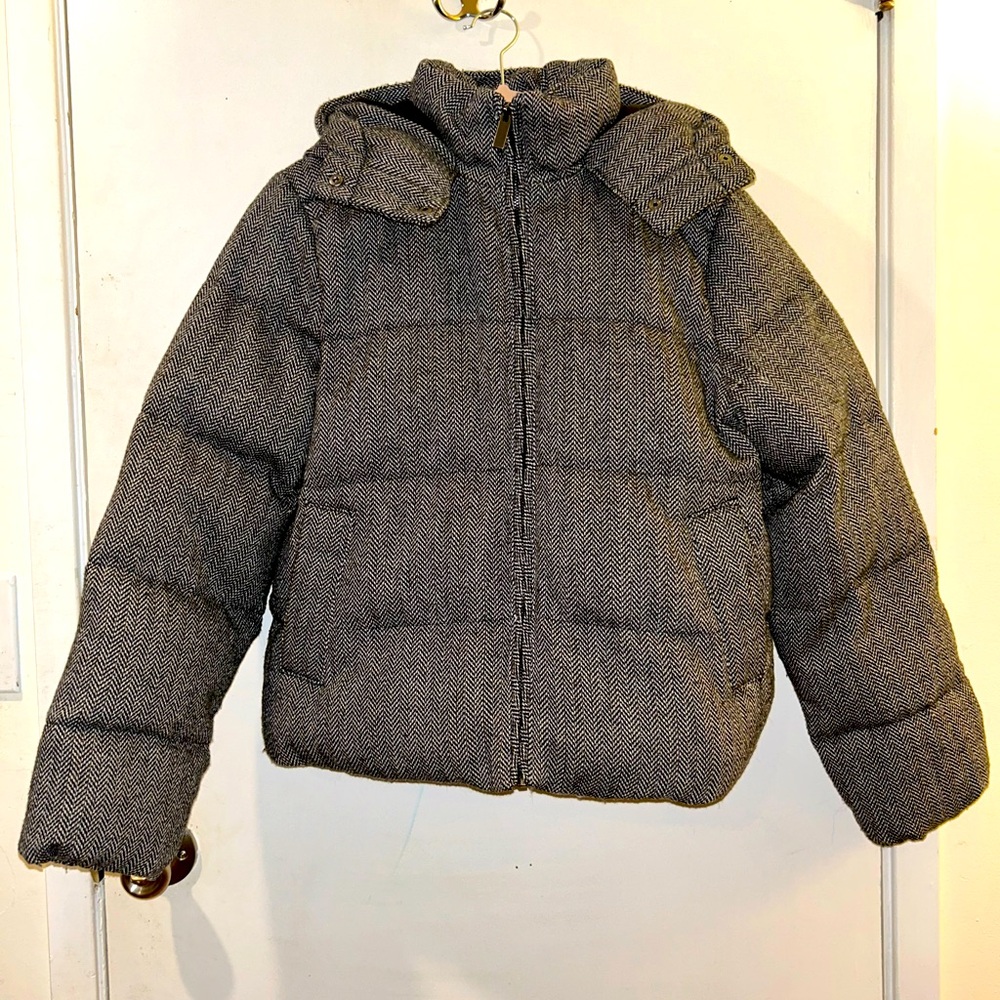 Chevron Puffer Jacket